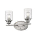 Acclaim Lighting - IN41451SN - Two Light Vanity - Gemma - Satin Nickel