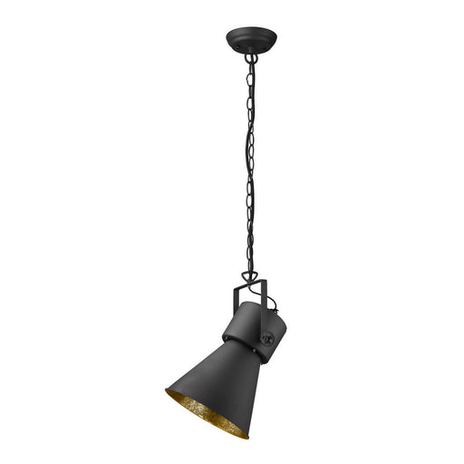 Acclaim Lighting - TP10025BK - One Light Pendant - Crew - Matte Black