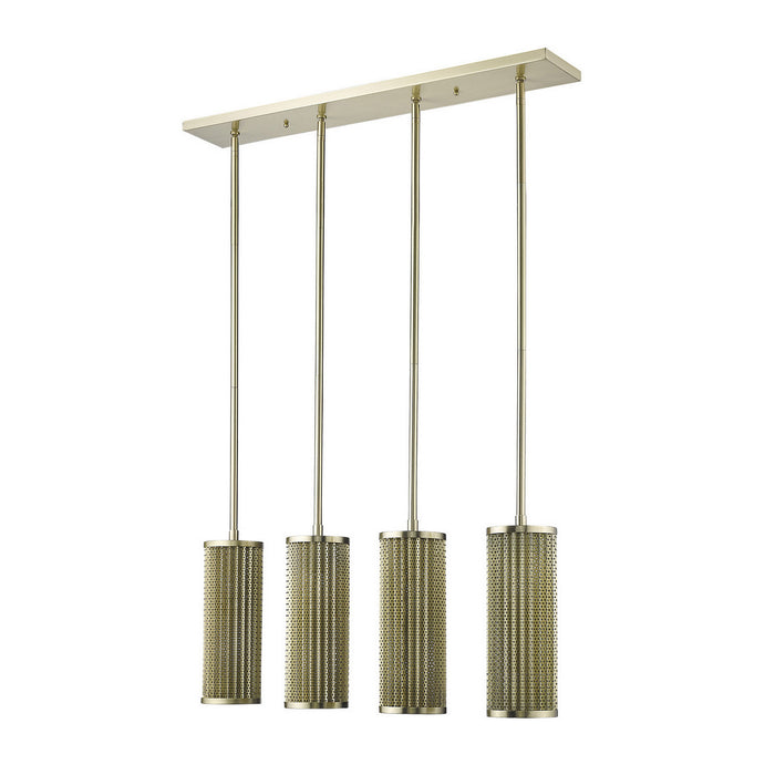 Acclaim Lighting - TP20011GD - Four Light Pendant - Basetti - Gold