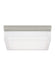 Visual Comfort Modern - 700BXLS-LED3 - LED Flush Mount - Boxie - Satin Nickel