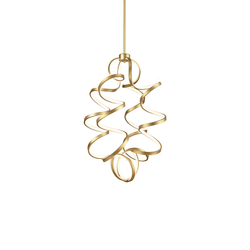 Kuzco Lighting - CH93934-AN - LED Chandelier - Synergy - Antique Brass