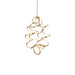 Kuzco Lighting - CH93934-AN - LED Chandelier - Synergy - Antique Brass