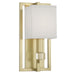Crystorama - 8881-AG - One Light Wall Sconce - Dixon - Aged Brass