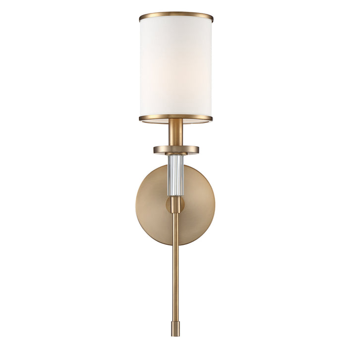 Crystorama - HAT-471-VG - One Light Wall Sconce - Hatfield - Vibrant Gold