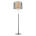 Acclaim Lighting - BF7134 - One Light Floor Lamp - Roosevelt - Espresso/ Brushed Nickel