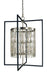 Framburg - 5338 BN/MBLACK - Ten Light Foyer Chandelier - Hannah - Brushed Nickel/Matte Black