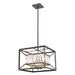 ELK Home - 11184/4 - Four Light Chandelier - Starlight - Charcoal