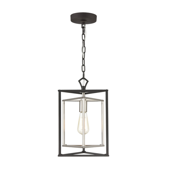 ELK Home - 12234/1 - One Light Mini Pendant - Salinger - Charcoal