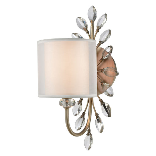 ELK Home - 16276/1 - One Light Wall Sconce - Asbury - Aged Silver