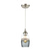 ELK Home - 25098/1 - One Light Mini Pendant - Sutter Creek - Satin Nickel