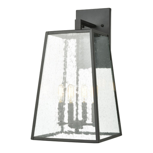 ELK Home - 47522/4 - Four Light Outdoor Wall Sconce - Meditterano - Matte Black