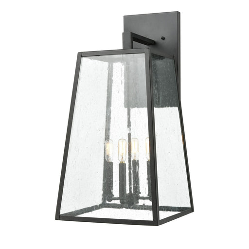 ELK Home - 47523/4 - Four Light Outdoor Wall Sconce - Meditterano - Matte Black