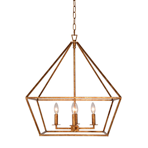 Terracotta Designs - H9101-4 - Four Light Chandelier - Amanta