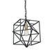 Artcraft - AC11201 - One Light Pendant - Roxton - Matte Black & Harvest Brass