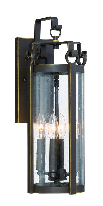 Minka-Lavery - 72692-226 - Four Light Outdoor Wall Mount - Somerset Lane - Dakota Bronze