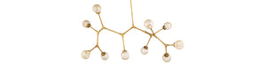 Modern Forms - PD-53728-AB - LED Chandelier - Catalyst - Aged Brass