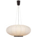 Visual Comfort Signature - BBL 5123BZ-RP - One Light Pendant - Paper Moon - Bronze