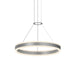 Sonneman - 2303.16 - LED Pendant - Double Corona - Bright Satin Aluminum