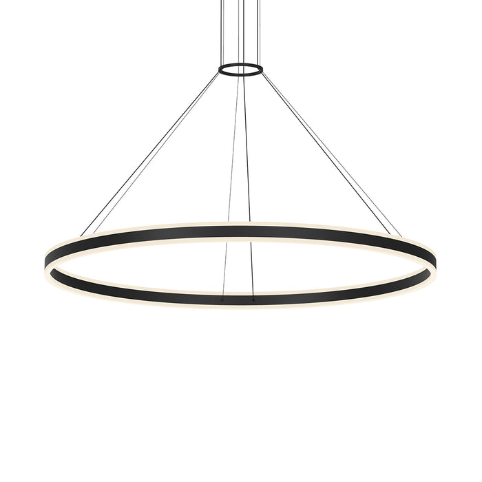 Sonneman - 2309.25 - LED Pendant - Double Corona - Satin Black