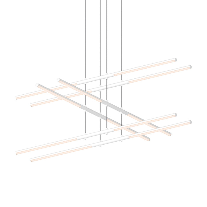 Sonneman - 2803.03 - LED Pendant - Tik-Tak - Satin White