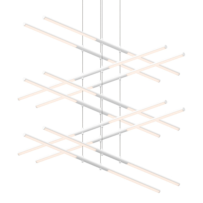 Sonneman - 2805.03 - LED Pendant - Tik-Tak - Satin White