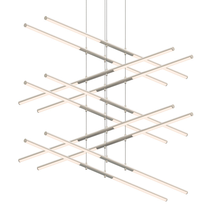 Sonneman - 2805.13 - LED Pendant - Tik-Tak - Satin Nickel