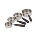 ELK Home - 619687 - Set of 4 Measuring Cups - Silversmith - Silver