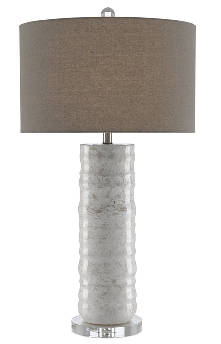 Currey and Company - 6000-0432 - One Light Table Lamp - Pila - Ivory/Taupe