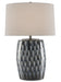 Currey and Company - 6000-0456 - One Light Table Lamp - Milner - Indigo/Cloud