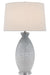 Currey and Company - 6000-0467 - One Light Table Lamp - Hatira - Pale Blue/White