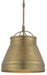 Currey and Company - 9000-0488 - One Light Pendant - Lumley - Antique Brass