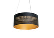 AFX Lighting - ASHP2032L30D1BK - LED Pendant - Ash - Black and Gold