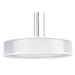 AFX Lighting - CZP3044LAJUDSN-WHWH - LED Pendant - Cortez - Satin Nickel