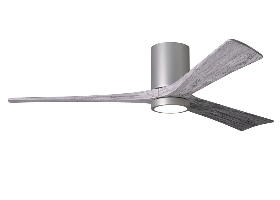 Matthews Fan Company - IR3HLK-BN-BW-60 - 60"Ceiling Fan - Irene - Brushed Nickel