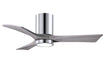 Matthews Fan Company - IR3HLK-CR-BW-42 - 42"Ceiling Fan - Irene - Polished Chrome