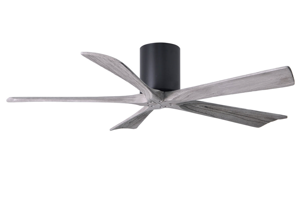 Matthews Fan Company - IR5H-BK-BW-52 - 52"Ceiling Fan - Irene - Matte Black