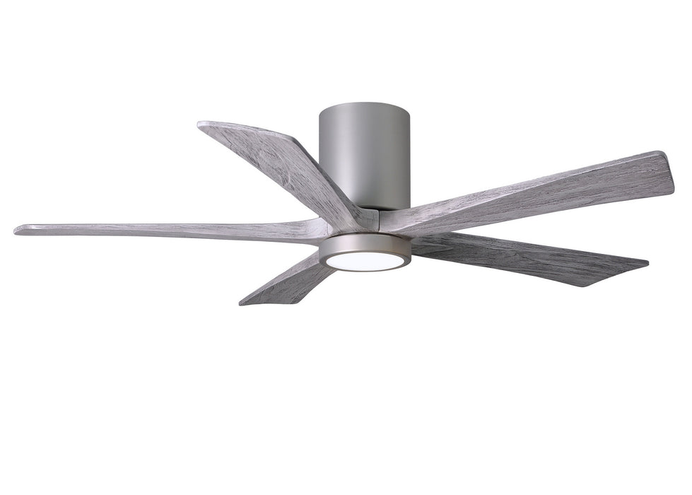 Matthews Fan Company - IR5HLK-BN-BW-52 - 52"Ceiling Fan - Irene - Brushed Nickel