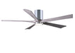 Matthews Fan Company - IR5HLK-CR-BW-60 - 60"Ceiling Fan - Irene - Polished Chrome