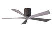 Matthews Fan Company - IR5H-TB-BW-52 - 52"Ceiling Fan - Irene - Textured Bronze