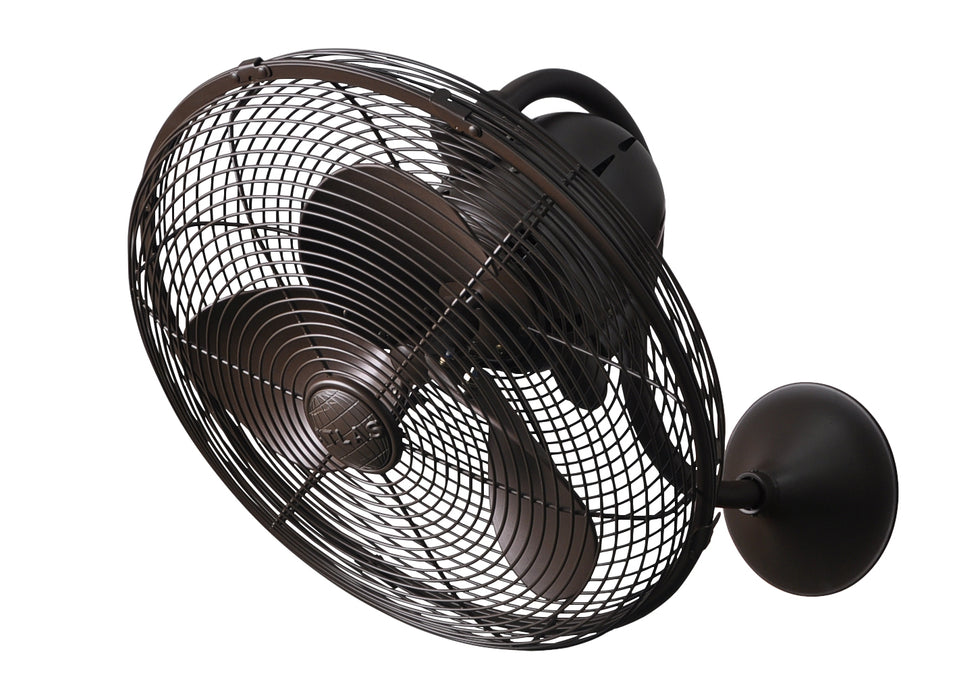 Matthews Fan Company - LL-TB - 16"Wall Fan - Laura - Textured Bronze