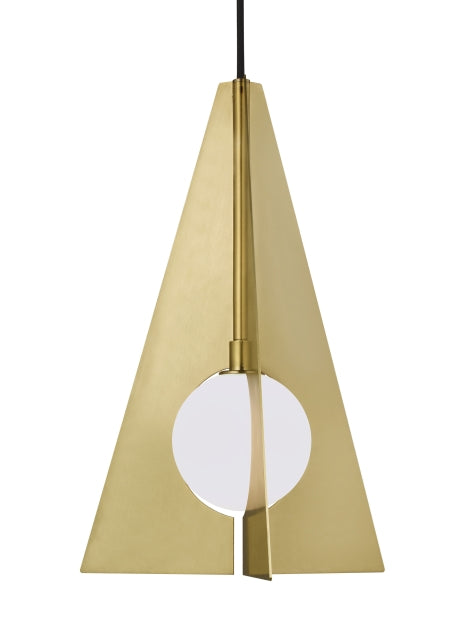 Visual Comfort Modern - OBLP - LED Pendant - Orbel Pyramid