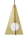 Visual Comfort Modern - OBLP - LED Pendant - Orbel Pyramid