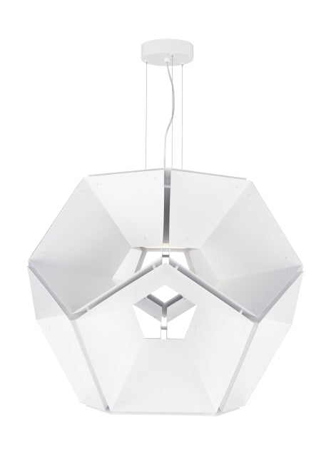 Visual Comfort Modern - HEX36 - LED Pendant - Hex