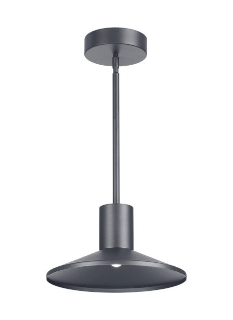 Visual Comfort Modern - OPASH - LED Outdoor Pendant - Ash