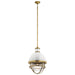 Kichler - 43012NBR - One Light Foyer Pendant - Tollis - Natural Brass