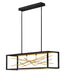 Fredrick Ramond - FR46406BLK - LED Linear Pendant - Styx - Black