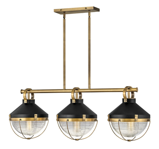 Hinkley - 4846HB - LED Chandelier - Crew - Heritage Brass