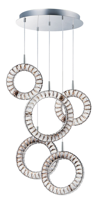 ET2 - E30567-20PC - LED Pendant - Charm - Polished Chrome