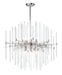 Maxim - 38406CLPN - Eight Light Pendant - Divine - Polished Nickel