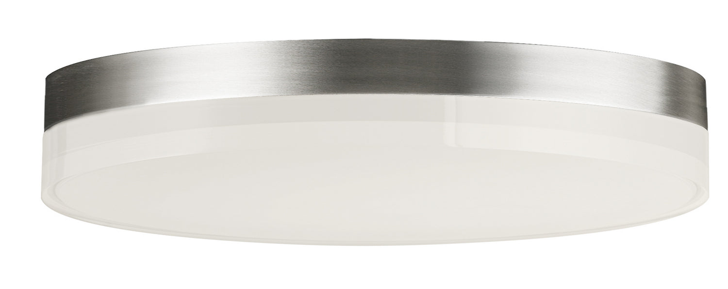 Maxim - 57684CLFTSN - LED Flush Mount - Illuminaire II - Satin Nickel